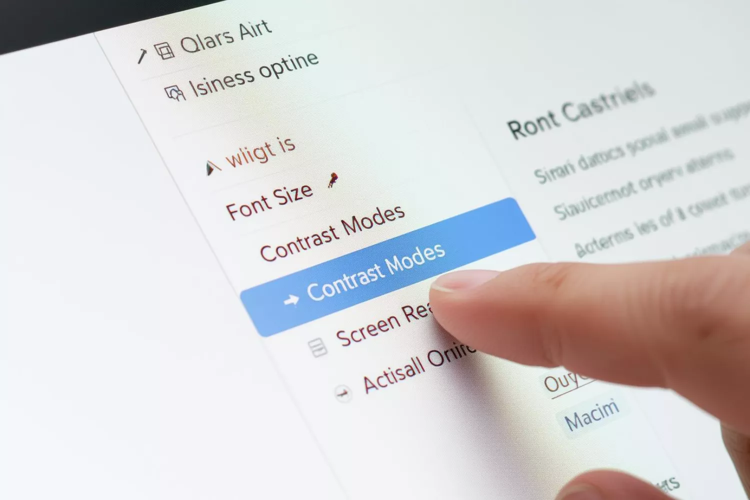 Barrierefreiheits-Widget lässt eine Vielzahl an Nutzer-Features zu
