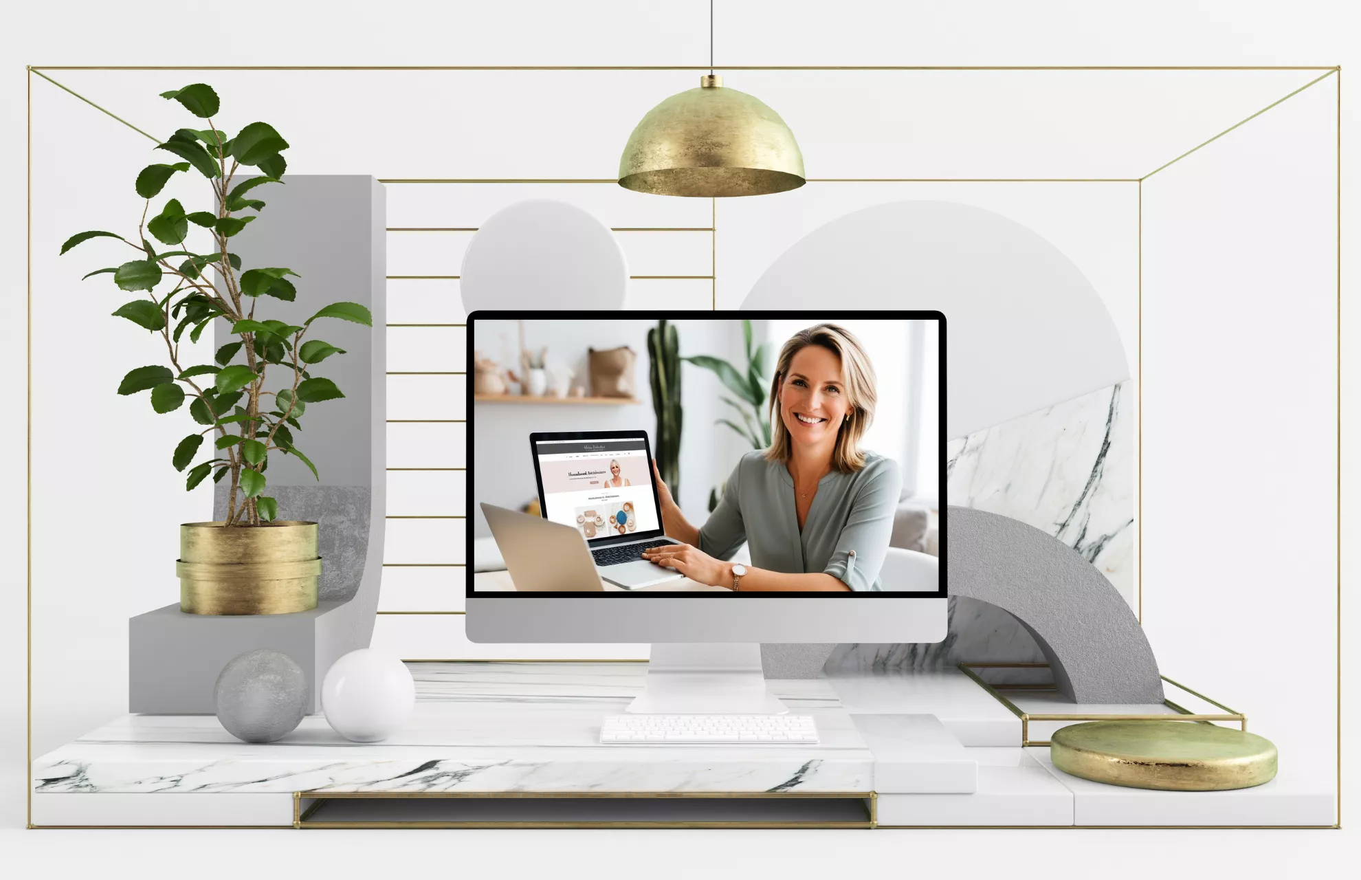 Marketing- und transaktionsorientierte Website